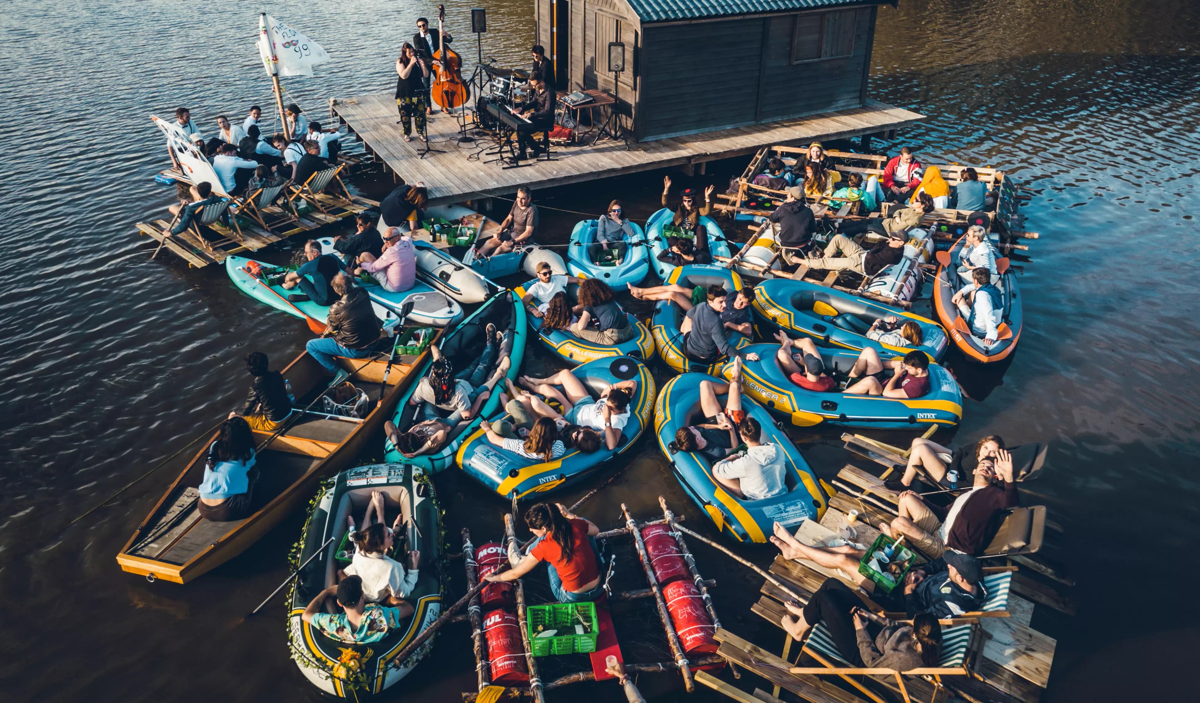 Image du festival Jazz en Barque