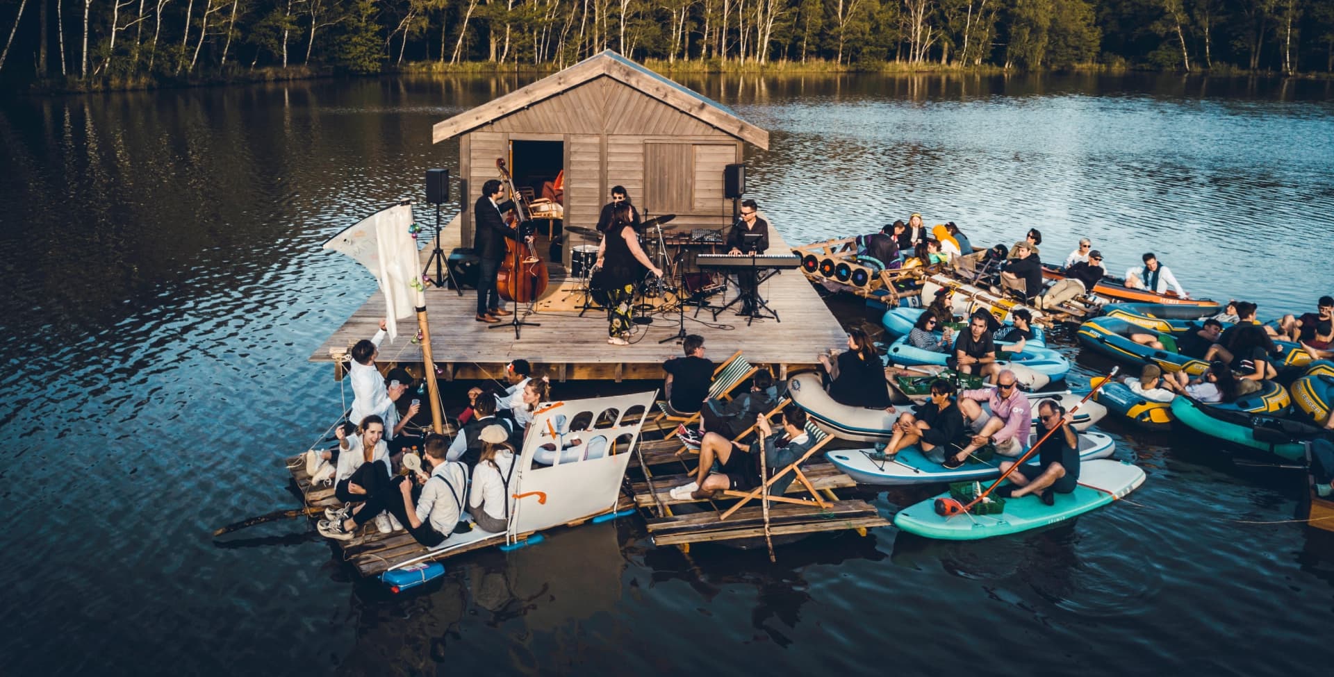 Image du festival Jazz en Barque