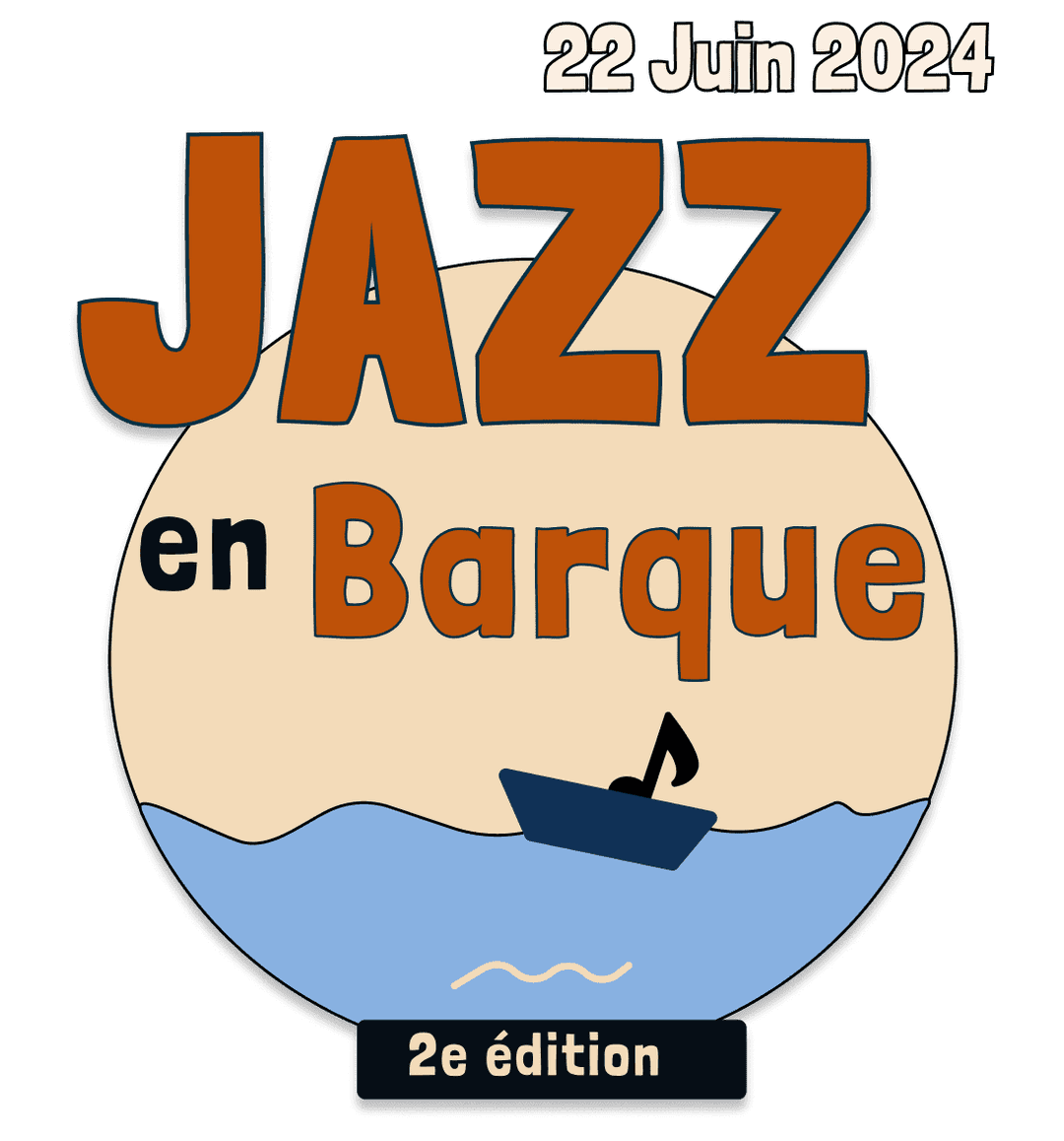 Logo du festival Jazz En Barque